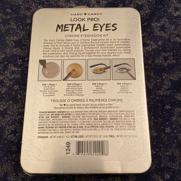 Hard Candy Chrome Eyeshadow Kit - Picture 2 of 3